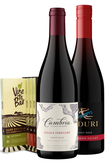 YourWineStore Exclusive Pinot Noir & Chocolate Gift Set image number null